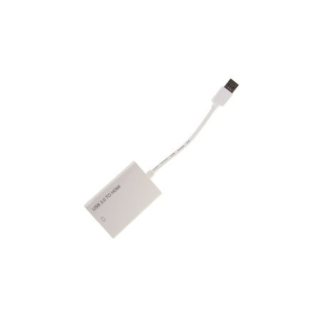 Cable Wholesale USB 2.0/3.0 to HDMI Adapter with Audio, Add Extra Monitor to Computer/Laptop, Hassle Free 41V3-30110